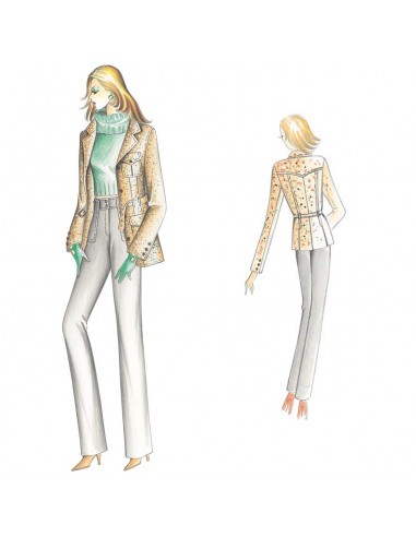 Sewing pattern 1051 2