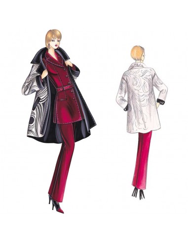 Schnittmuster nähen 8430 2