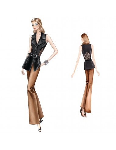 Sewing pattern 8019 2