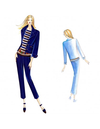 Sewing pattern 8058 2