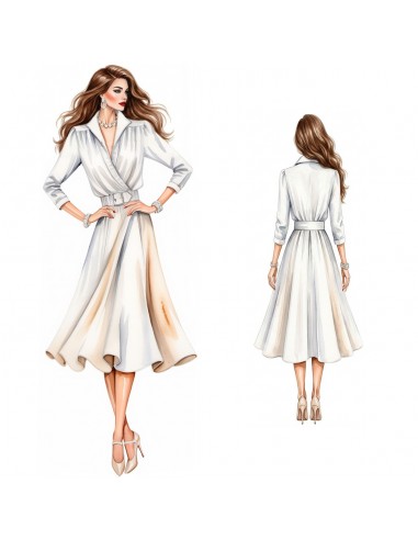 Sewing pattern 8105 2