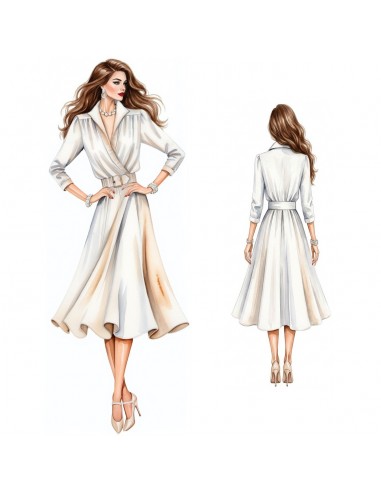Sewing pattern 8105 2