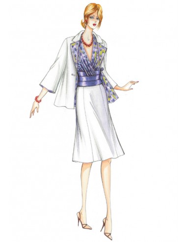 Patrón de costura 1854 2