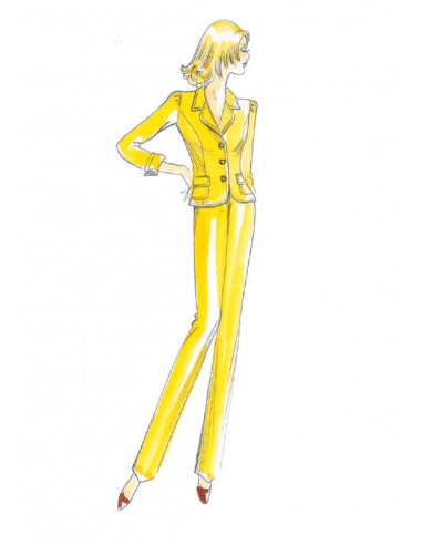 Patrón de costura 1863