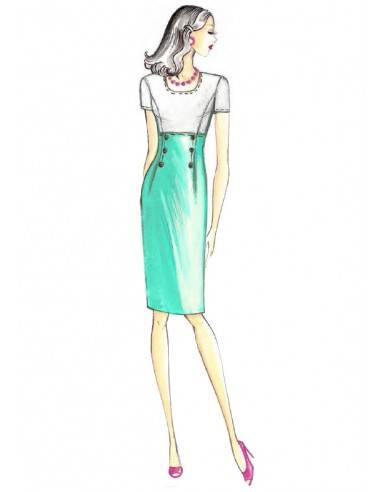 Sewing pattern 6015 2