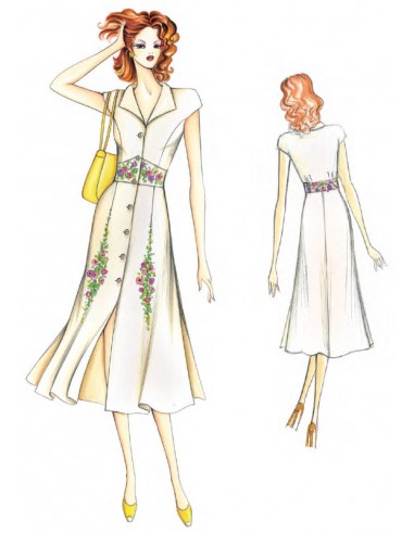 Sewing pattern 6258 2
