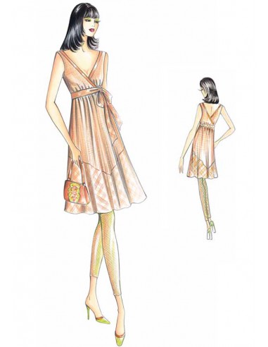 Sewing pattern 6251 2