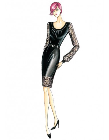 Sewing pattern 6185 2