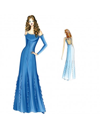 Schnittmuster nähen 7929 2