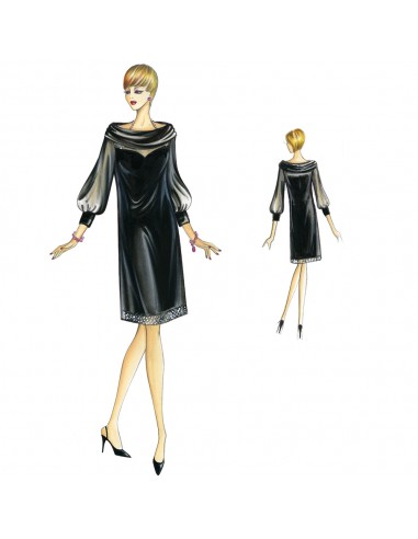 Sewing pattern 6410 2
