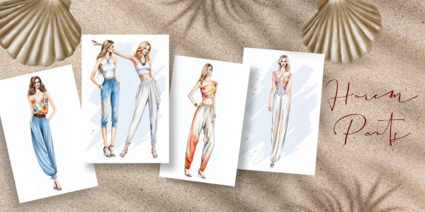 Tendances: Pantalons Harem